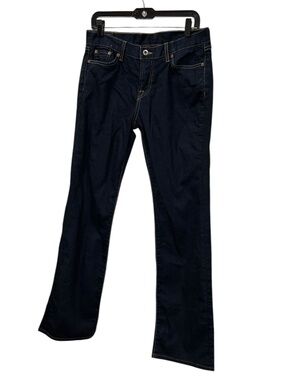 Lucky Brand dark wash denim classic boot leg jeans 28 8
